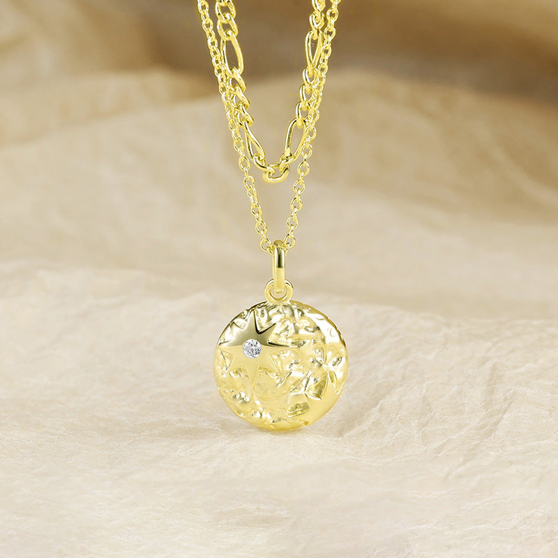 Irregular Geometric Clavicle Necklace – Minimalist & Elegant Sterling Silver Jewelry